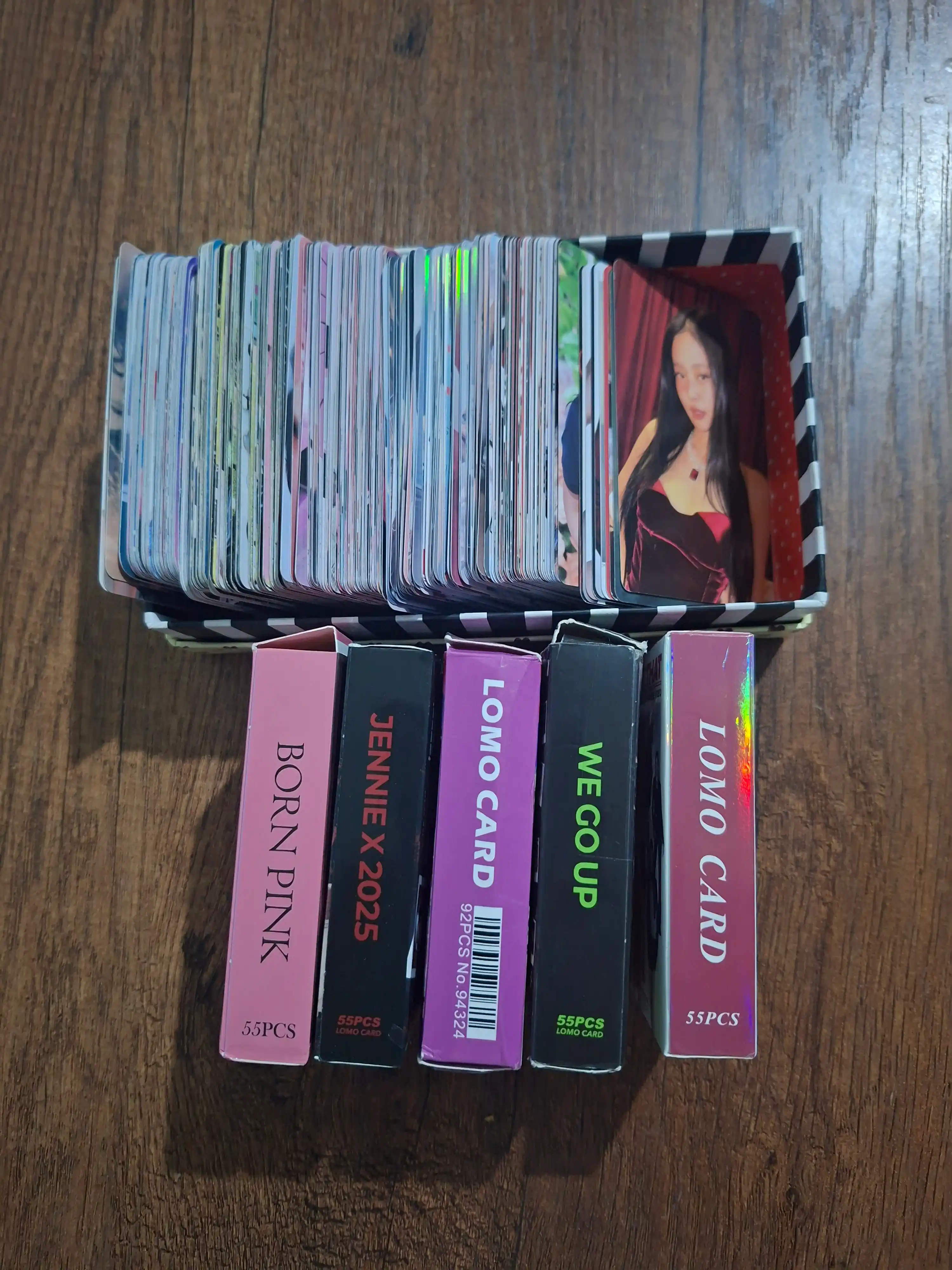 LOMO карты, BLACKPINK карточки, коллекционные карты k pop, 55 шт, Jenny, Jisoo, Rose, Lisa