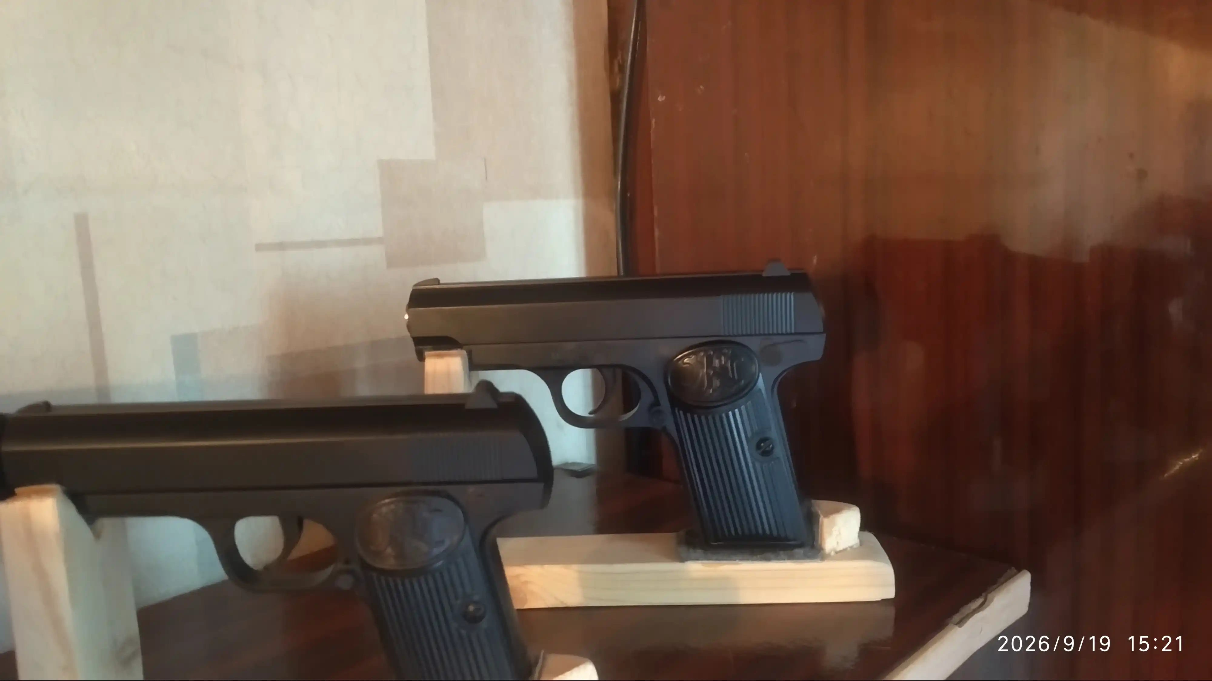 Glock AirSoft quroli, bolalar uchun metall to'pponcha, pnevmatik