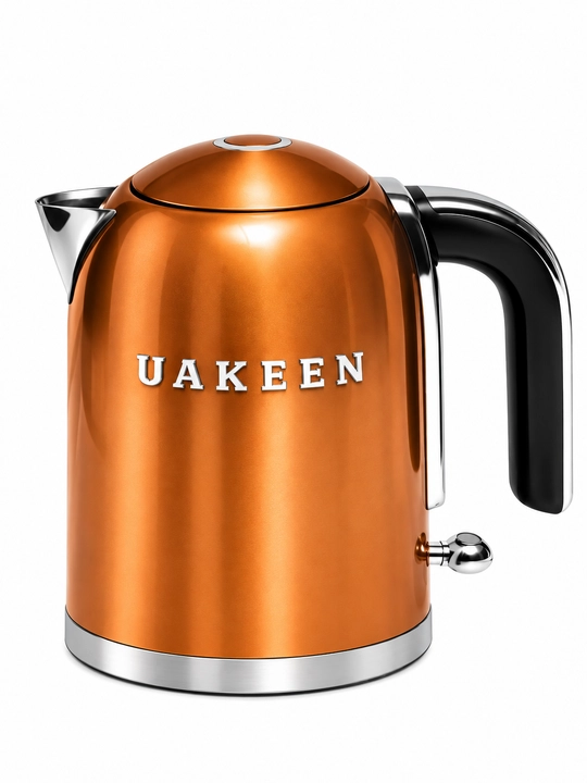 Электрический чайник UAKEEN 2 л 2200 Вт черный с автоотключением - 