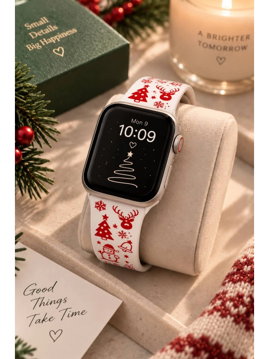 Ремешок для Apple Watch «Рождественская сказка», 38/40/41/42 и 42/44/45/46/49 мм - 