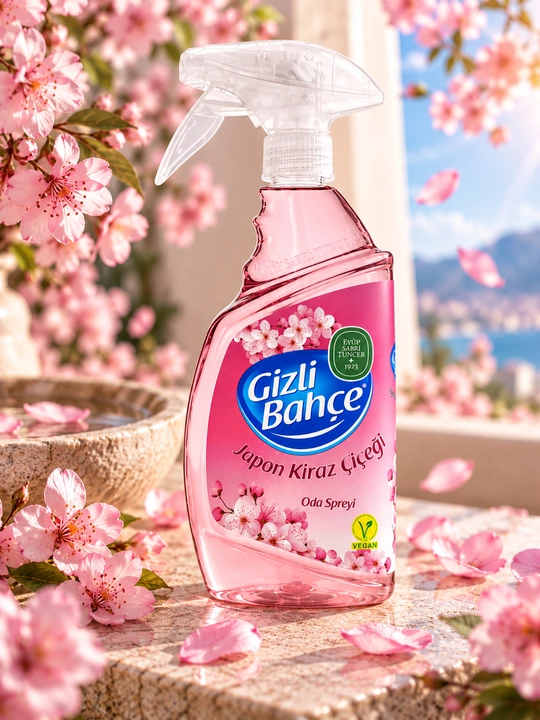 Освежитель воздуха Gizli Bahçe New Generation Cherry Blossom, 500 мл