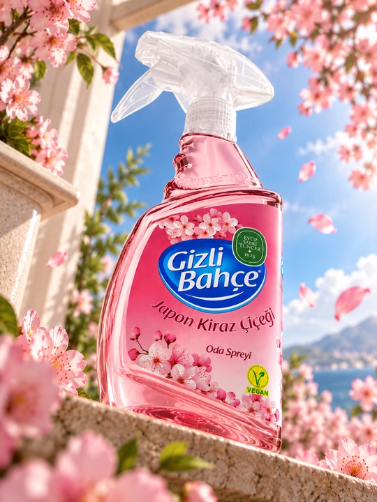 Освежитель воздуха Gizli Bahçe New Generation Cherry Blossom, 500 мл