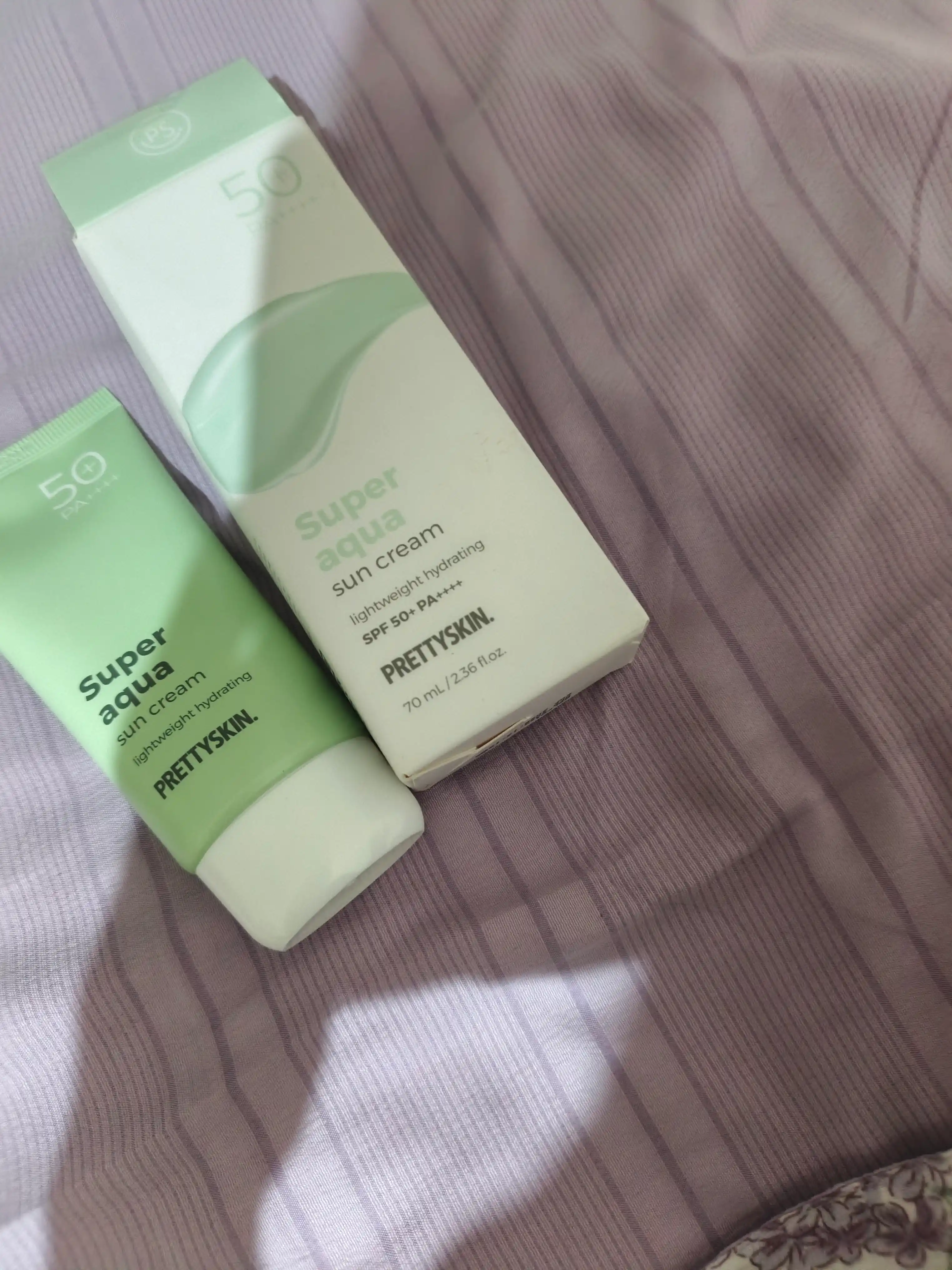 Pretty Skin Yuz uchun namlovchi, quyoshdan himoyalovchi krem SPF50+ PA++++ 4 xil, 70 ml