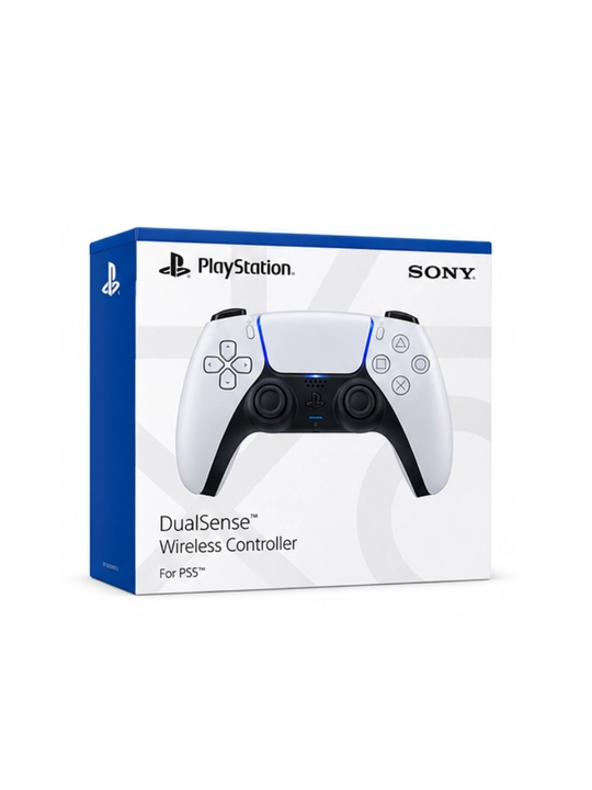 PS5 uchun simsiz geympad, PlayStation 5 joystick, DualSense, оq rang