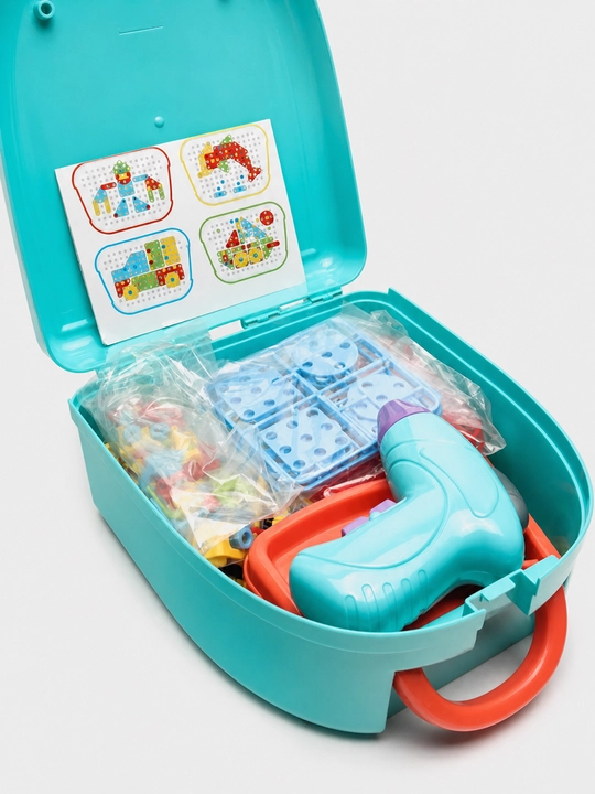Drel bilan Creative Little Drill Bag to‘plami, 3+ dastgohli ryukzak