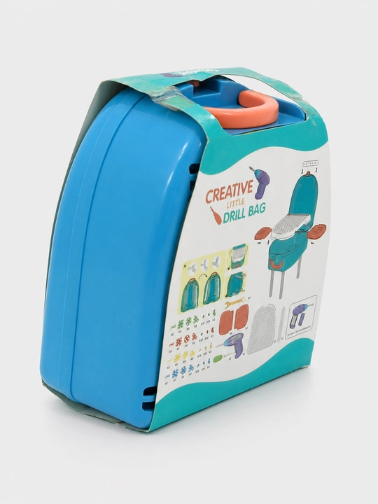 Drel bilan Creative Little Drill Bag to‘plami, 3+ dastgohli ryukzak