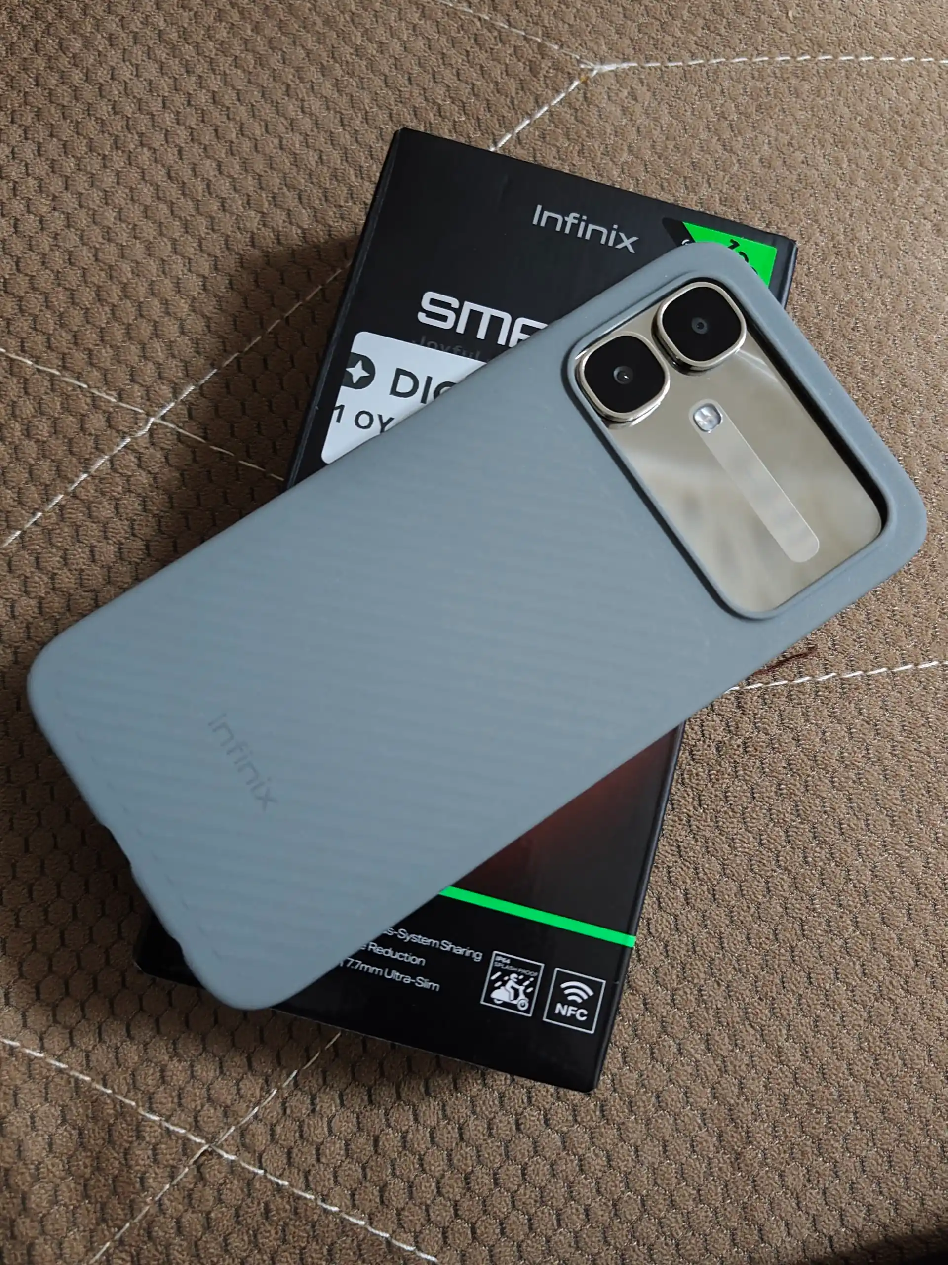 Смартфон Infinix Smart 20 4GB/128GB NFC, экран 120Гц, аккумулятор 5000 мАч