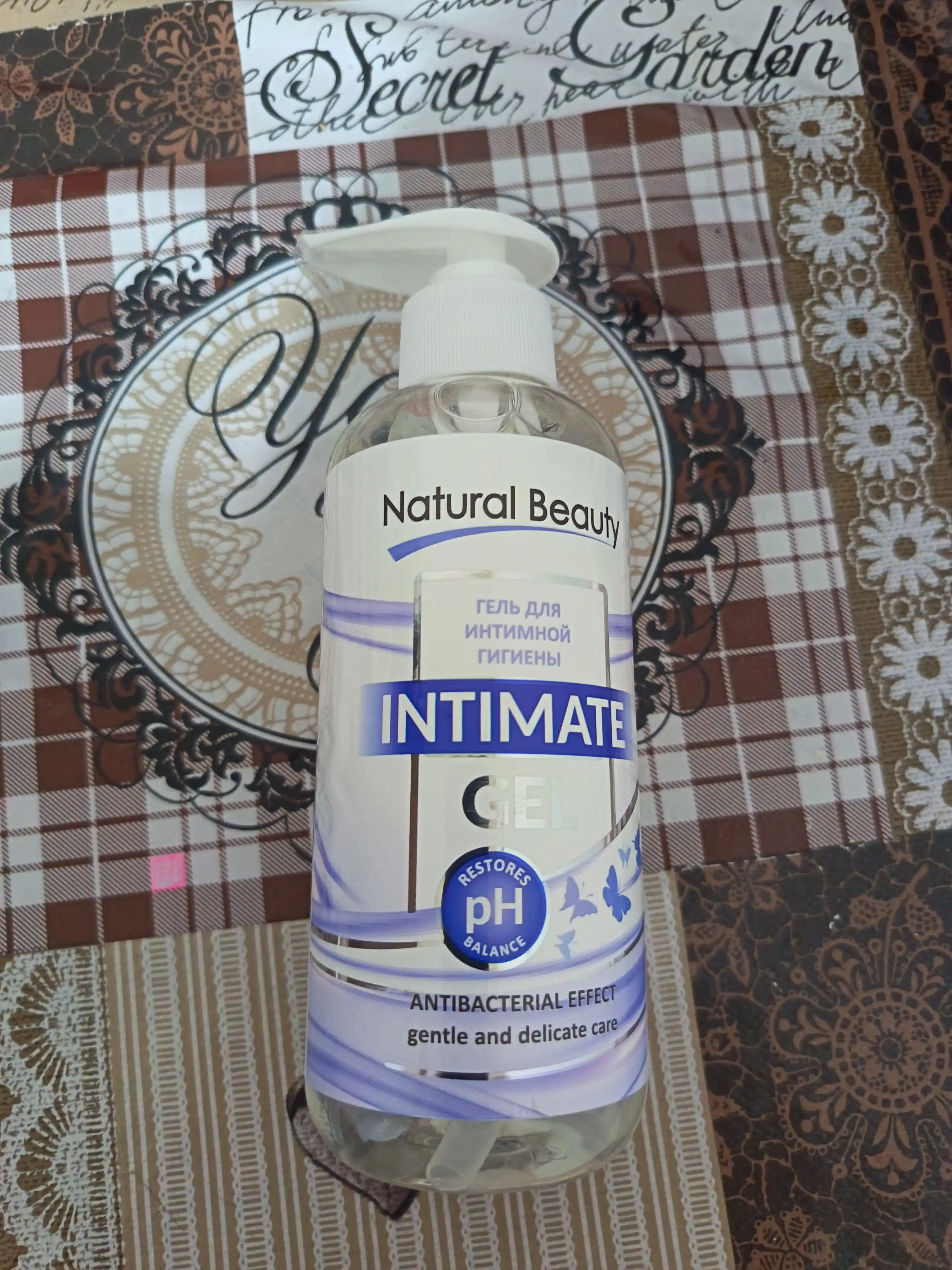 Tabiiy go'zallik intim gigiena geli Natural Beauty, 300 gr