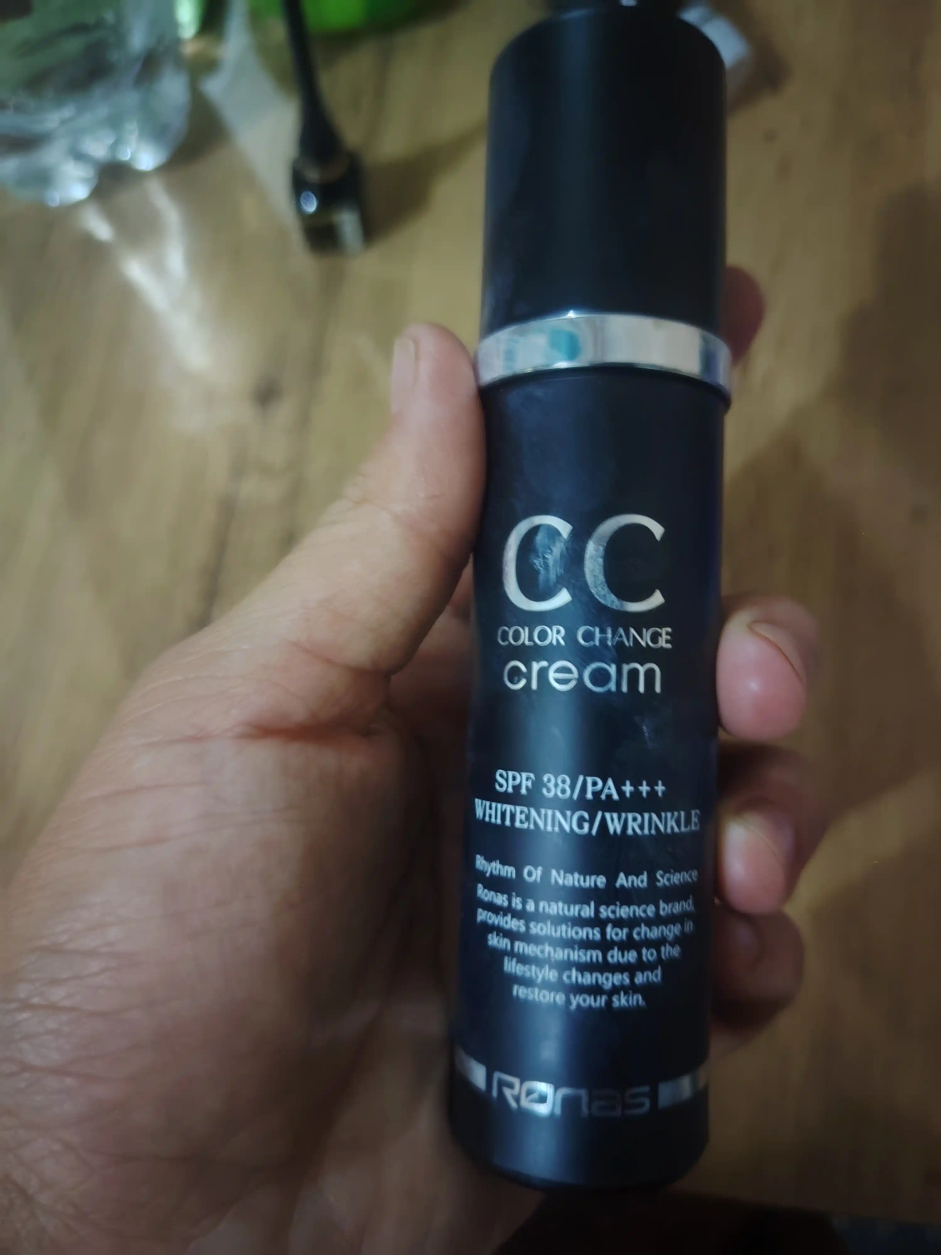 Ronas CC quyoshdan himoyalovchi krem SPF 38 PA+++, 50 ml