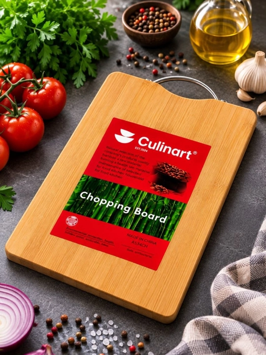 Разделочная доска из бамбука для кухни, овощей, мяса и хлеба, прочная и удобная для дома