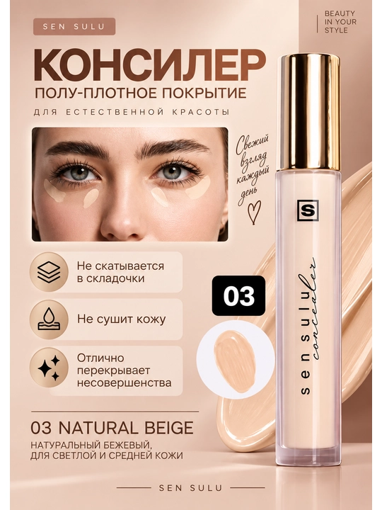 Sen Sulu Perfect Cover Fit консилер - 