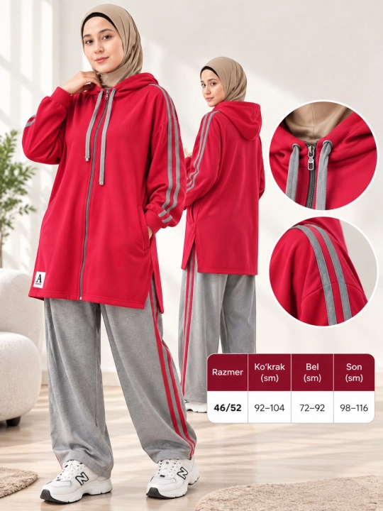 Ayollar uchun sport kostyumi — dvoyka