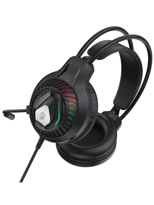 Gaming quloqchin GM3, mikrofonli, RGB yoritish, 3.5 mm + USB, kompyuter uchun
