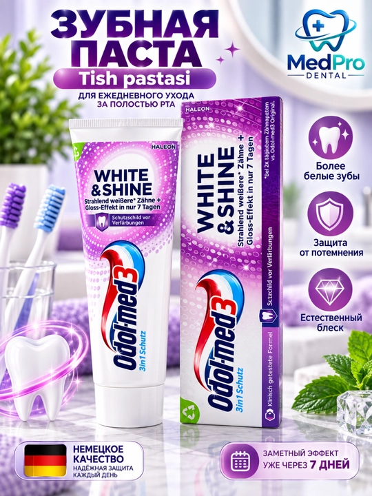 Tish pastasi oqartiruvchi ,karisga qarshi,og'iz hidlanishiga qarshi
