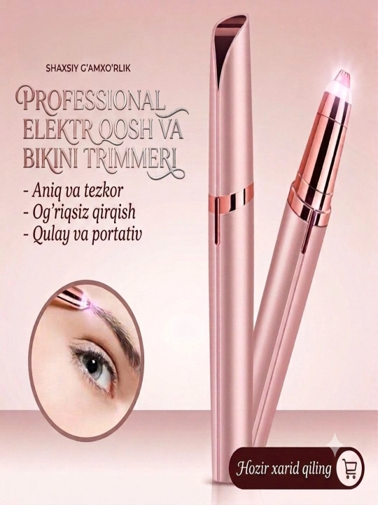 Qosh terish uchun elektr trimmer