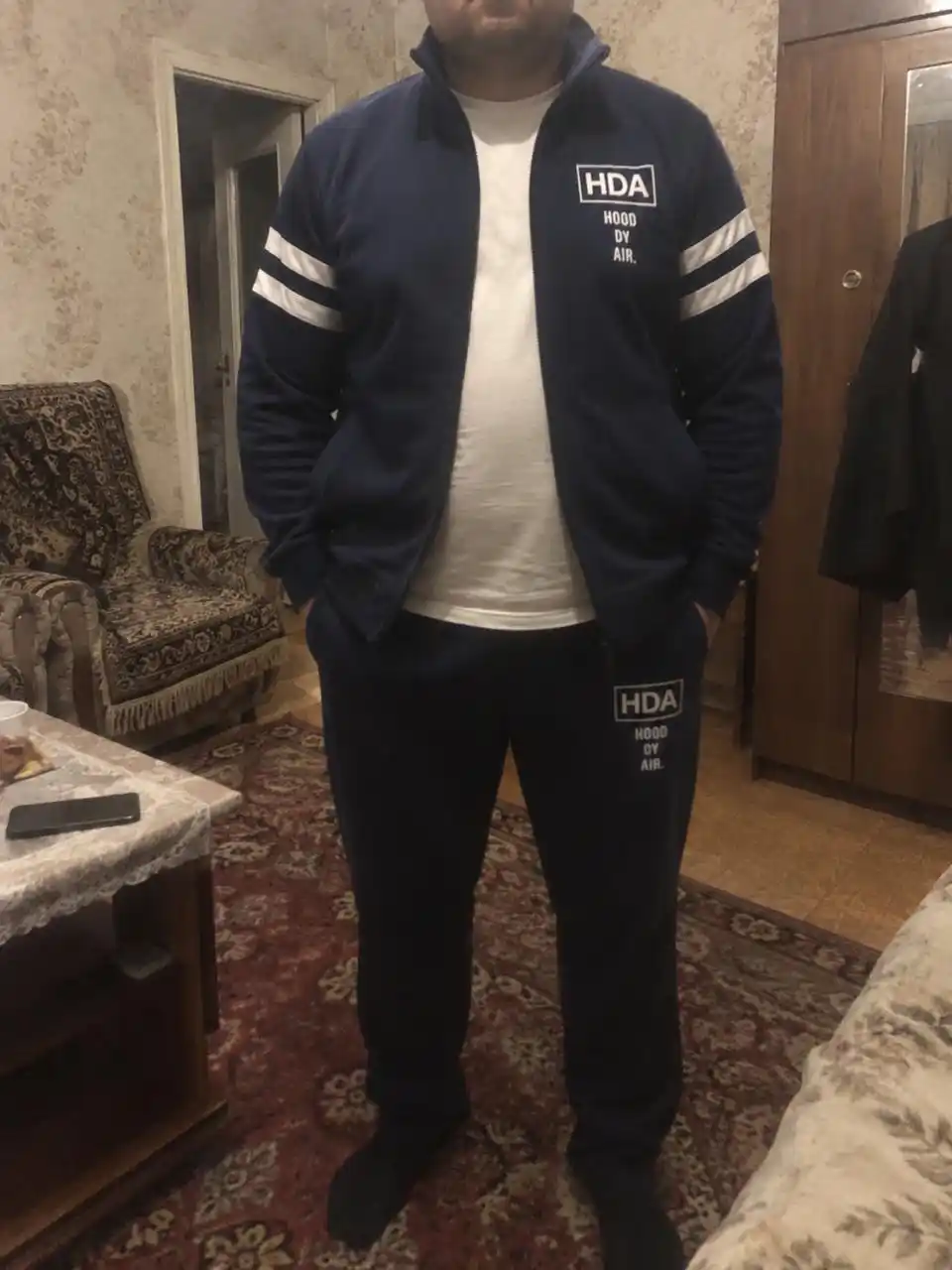 Erkaklar sport kostyumi ikkilik, zamokli olimpiyka va shim, kundalik komplekt M–4XL