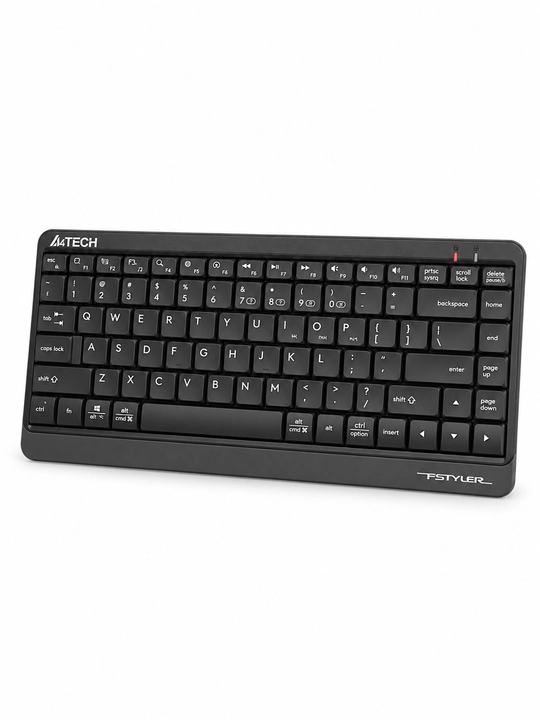 A4Tech FBK11 — Blutuz va 2.4 GHz(USB) simsiz ixcham klaviatura, 4 qurilmaga ulanish