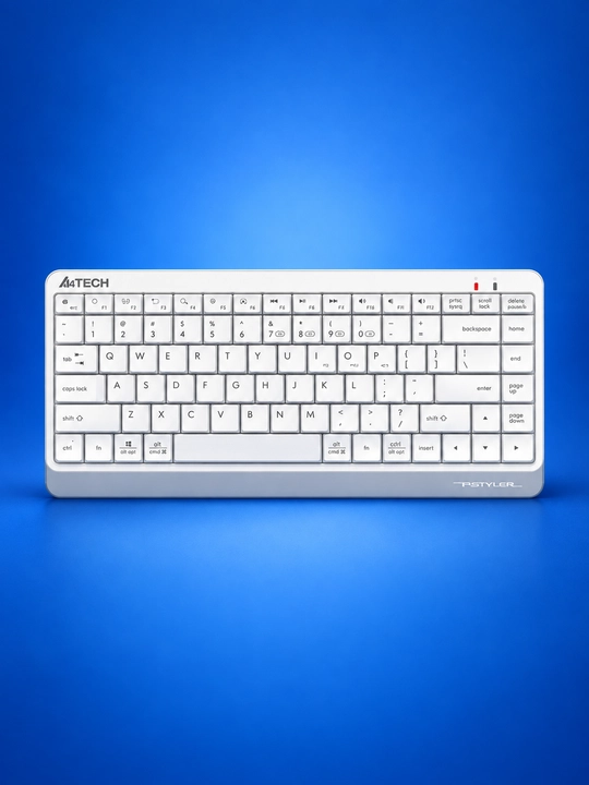 A4Tech FBK11 — Blutuz va 2.4 GHz(USB) simsiz ixcham klaviatura, 4 qurilmaga ulanish