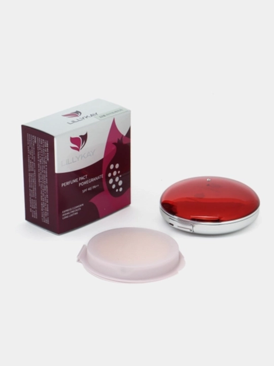 Пудра компактная Lillykay Perfume Pact SPF40 PA++ с экстрактом граната - 