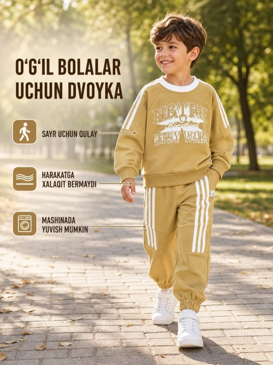 Og'il bolalar uchun dvoyka - 