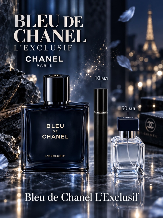 Chanel Bleu de Chanel L'Exclusif atirlari (Erkaklar uchun) - 