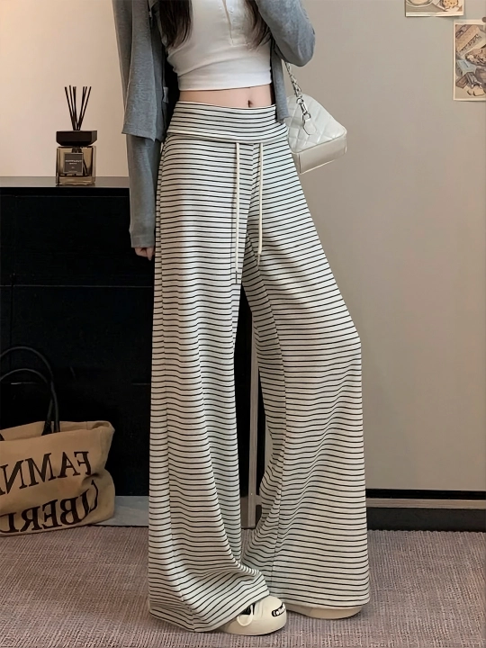 Ayollar va qizlar uchun keng sport shimi, kundalik Baggy jogger, Y2K casual uslubi