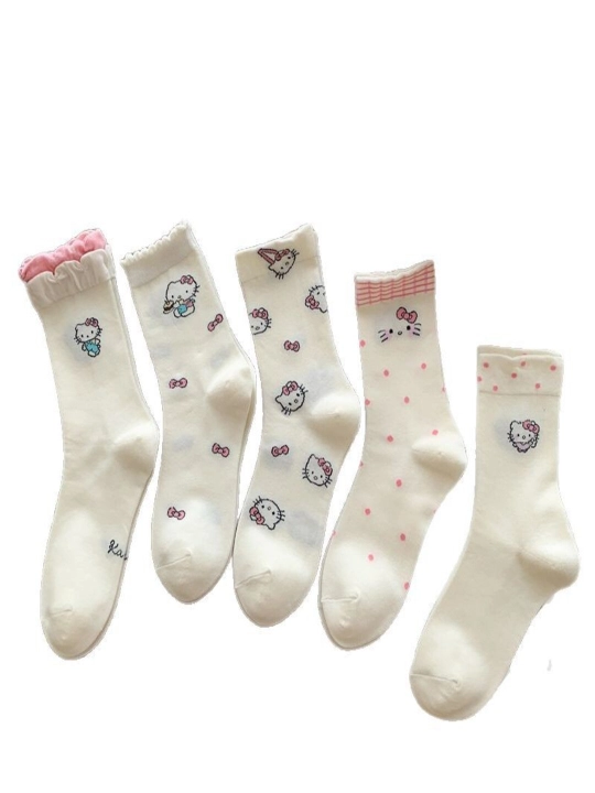 Hello kitty ayollar paypog‘i, 5 juftlik to‘plam