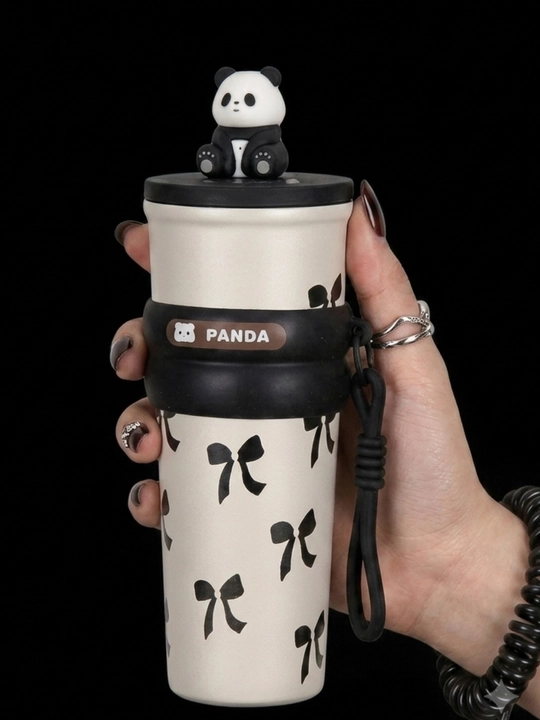 "Panda" dizaynli qulay va zamonaviy bolalar va yoshlar termokrujkasi