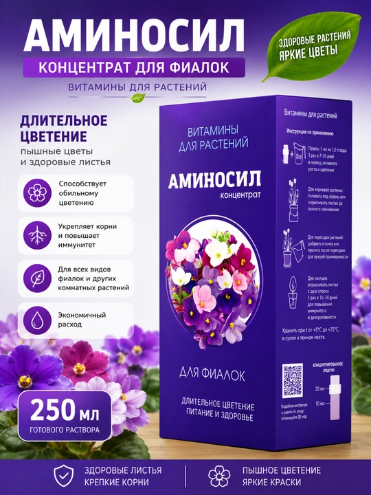 Аминосил удобрение для растений, жидкий концентрат - 