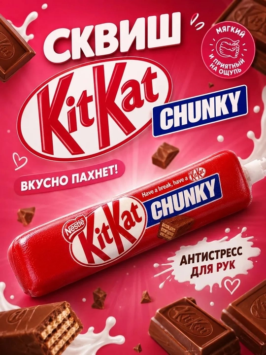 Skivish Shokoladka antistress snickers aromati bilan - 