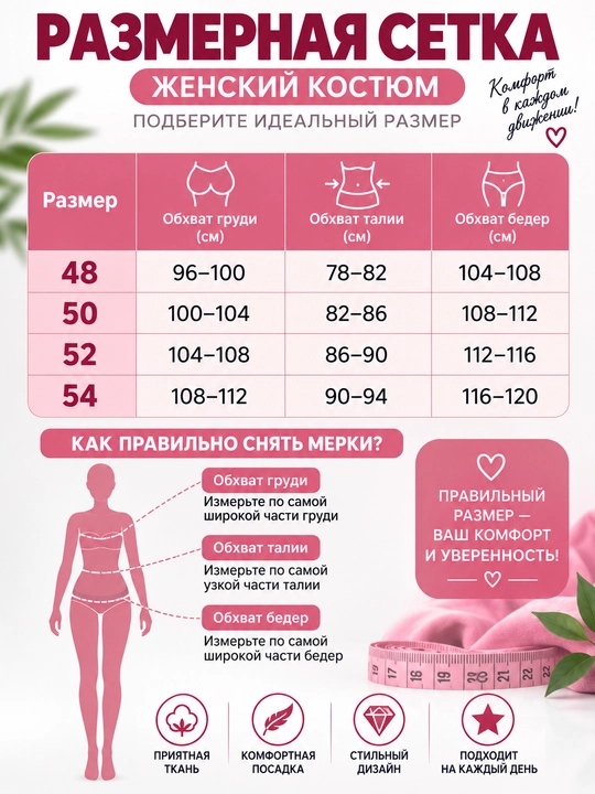 Ayollar sport kostyumi, 48-54 o‘lcham