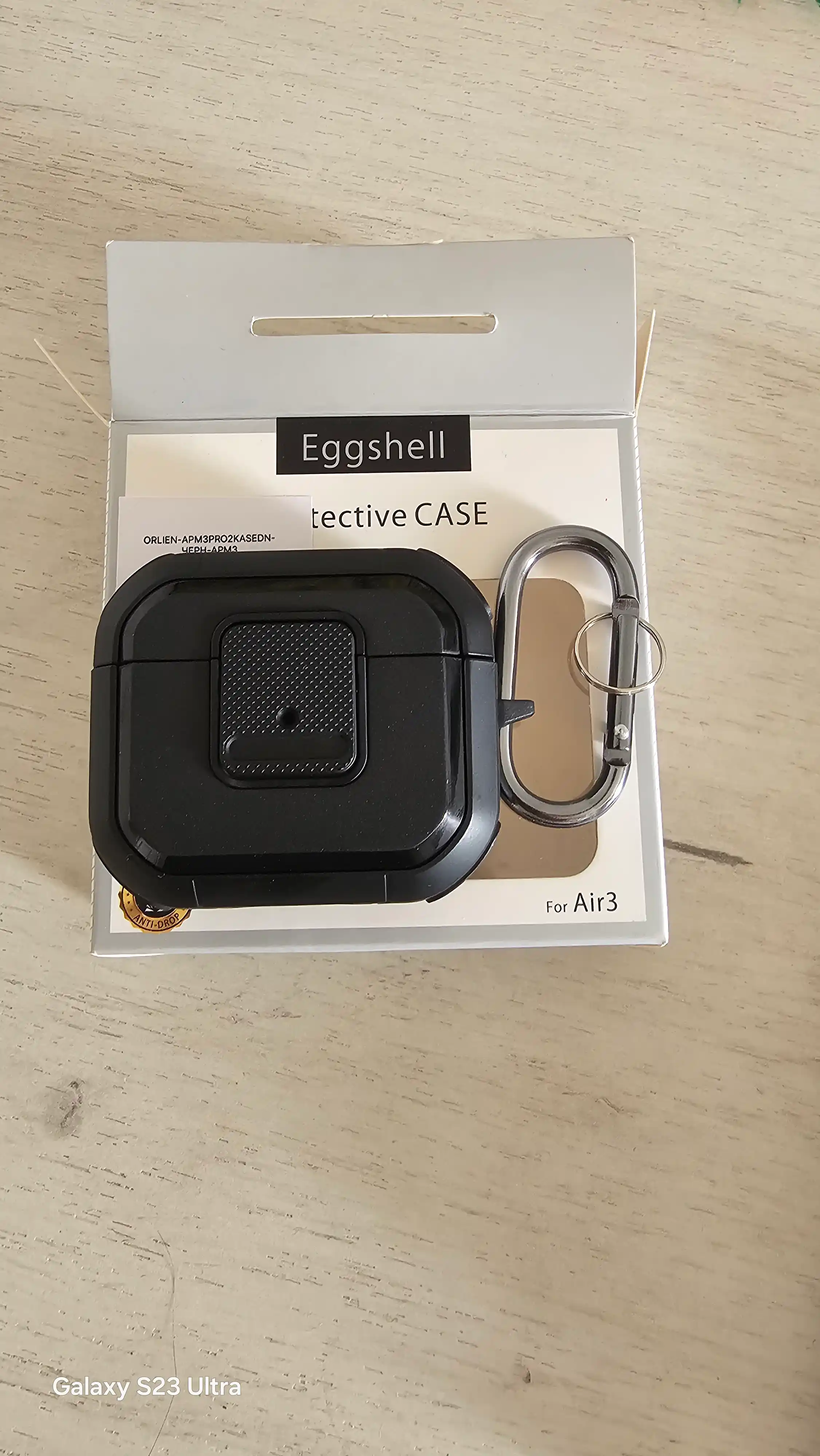 AirPodslar uchun sifatli eggshell chexollar