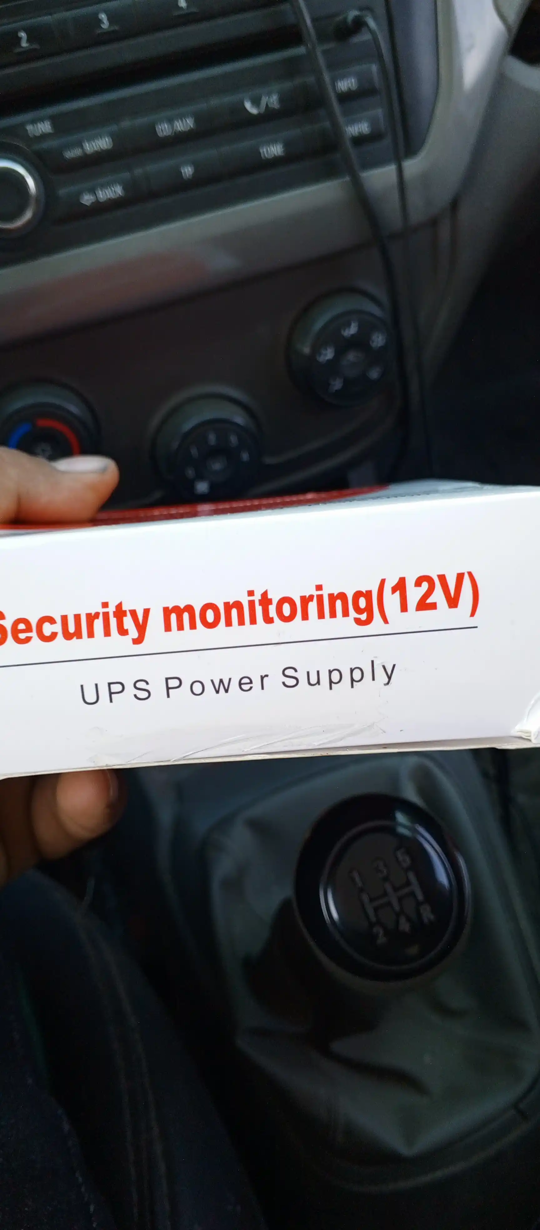 Mini UPS 12 V 1,5 A marshrutizator ONU va kuzatuv kamerasi uchun bitta chiqish
