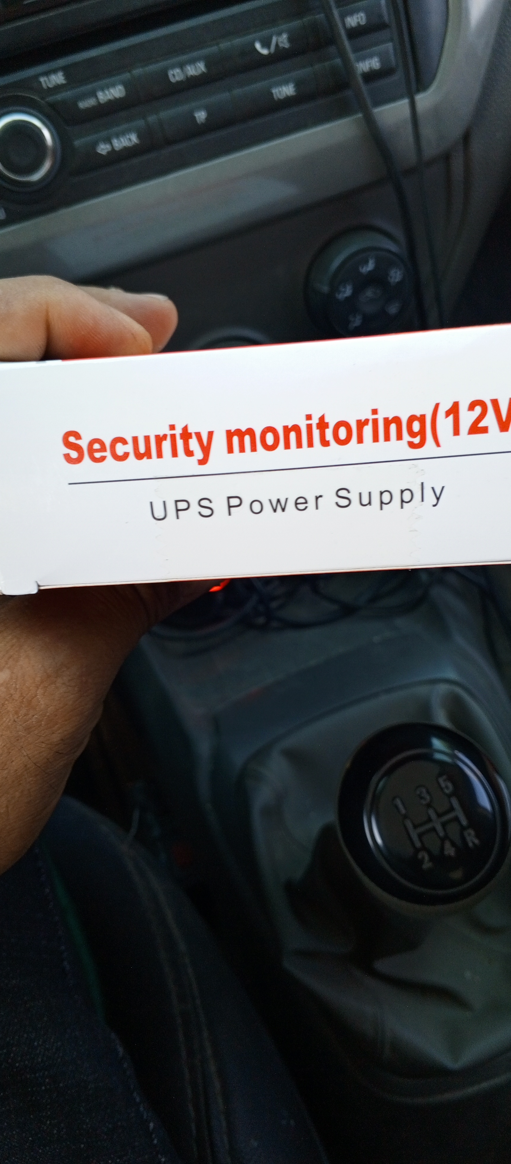 Mini UPS 12 V 1,5 A marshrutizator ONU va kuzatuv kamerasi uchun bitta chiqish