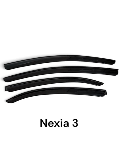 Ветровики дефлекторы окон для Matiz, Lacetti, Nexia 2/3, Damas, Cobalt, Monza, Tracker