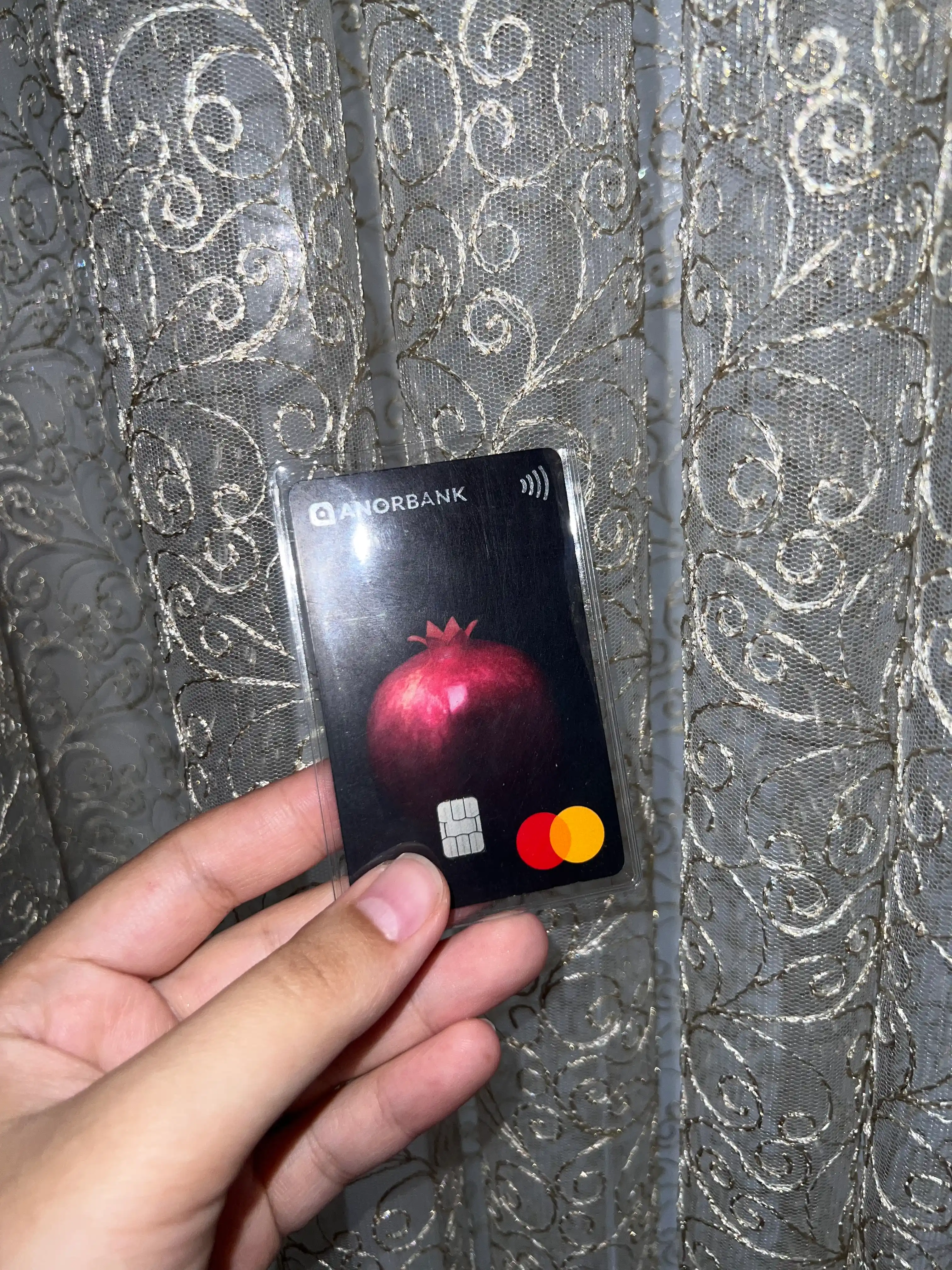 Bank kartalari va ID kartalar uchun shaffof oblojka, himoya g‘ilofi