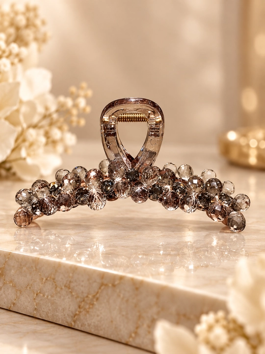 Заколка-краб для волос двусторонняя разноцветная, Zare Jewelry - 