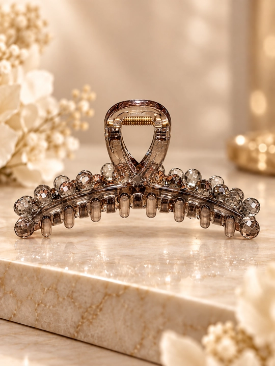 Заколка-краб для волос двусторонняя разноцветная, Zare Jewelry