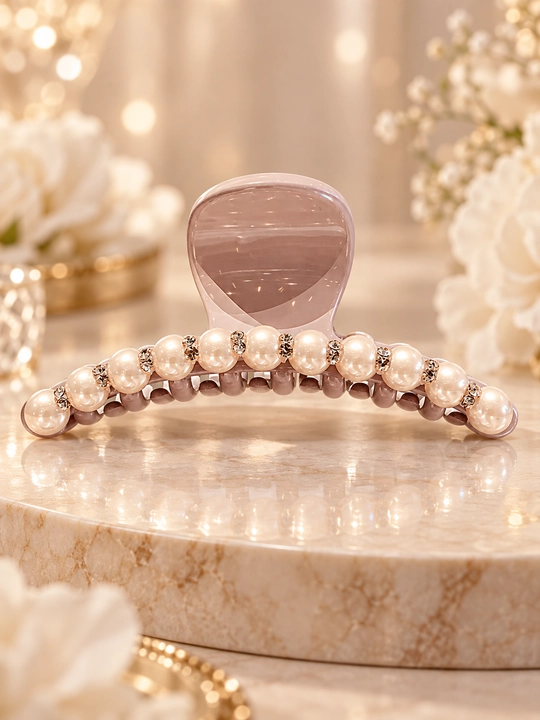 Заколка-краб для волос двусторонняя разноцветная, Zare Jewelry - 
