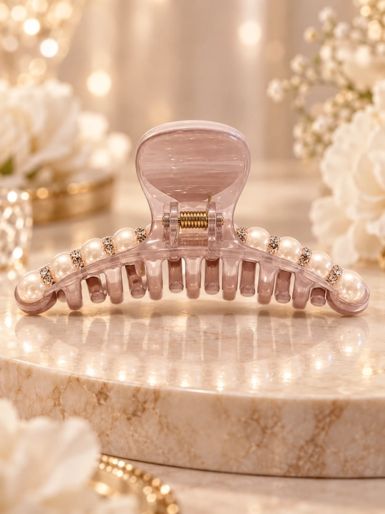 Заколка-краб для волос двусторонняя разноцветная, Zare Jewelry