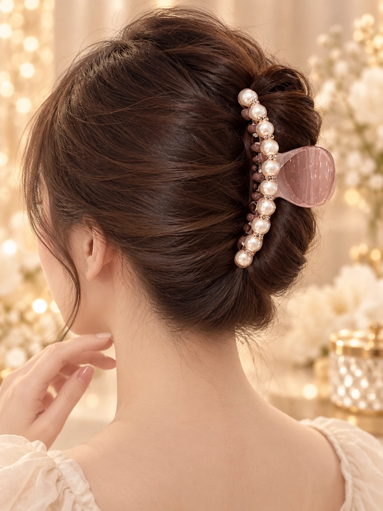 Заколка-краб для волос двусторонняя разноцветная, Zare Jewelry