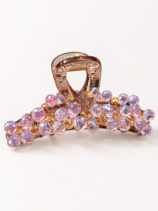 Заколка-краб для волос двусторонняя разноцветная, Zare Jewelry