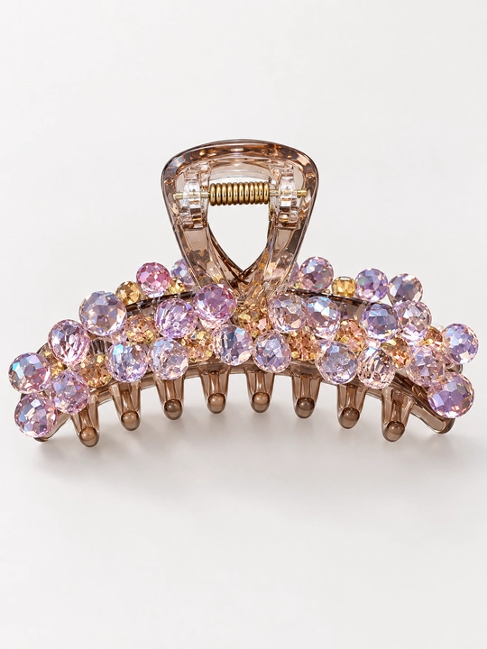 Заколка-краб для волос двусторонняя разноцветная, Zare Jewelry