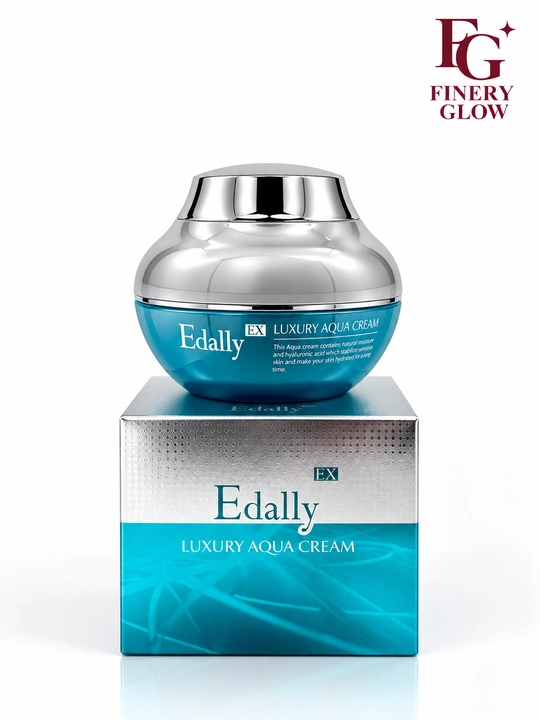 Edally EX Luxury Aqua Cream, 50 g, yuz uchun namlantiruvchi gialuronatli krem