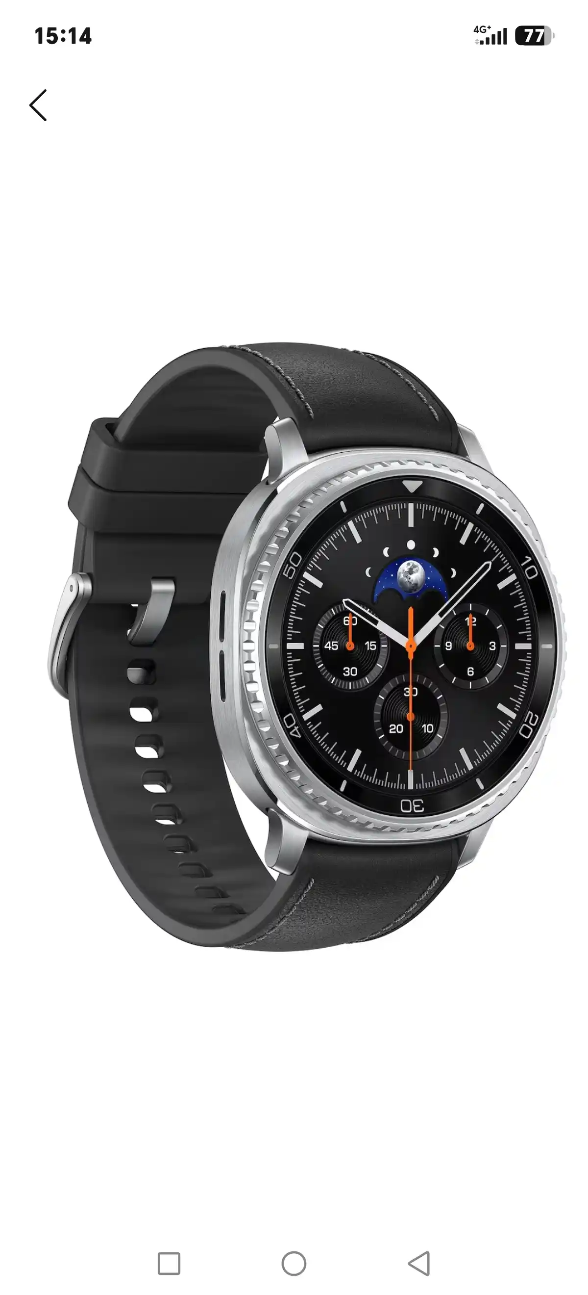 Galaxy Watch8 Classic — AMOLED displeyli zamonaviy aqlli soat