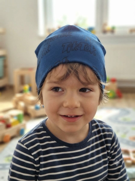 Детская хлопковая шапка, весенне-осенняя, унисекс, стандарт 1-6 лет - 