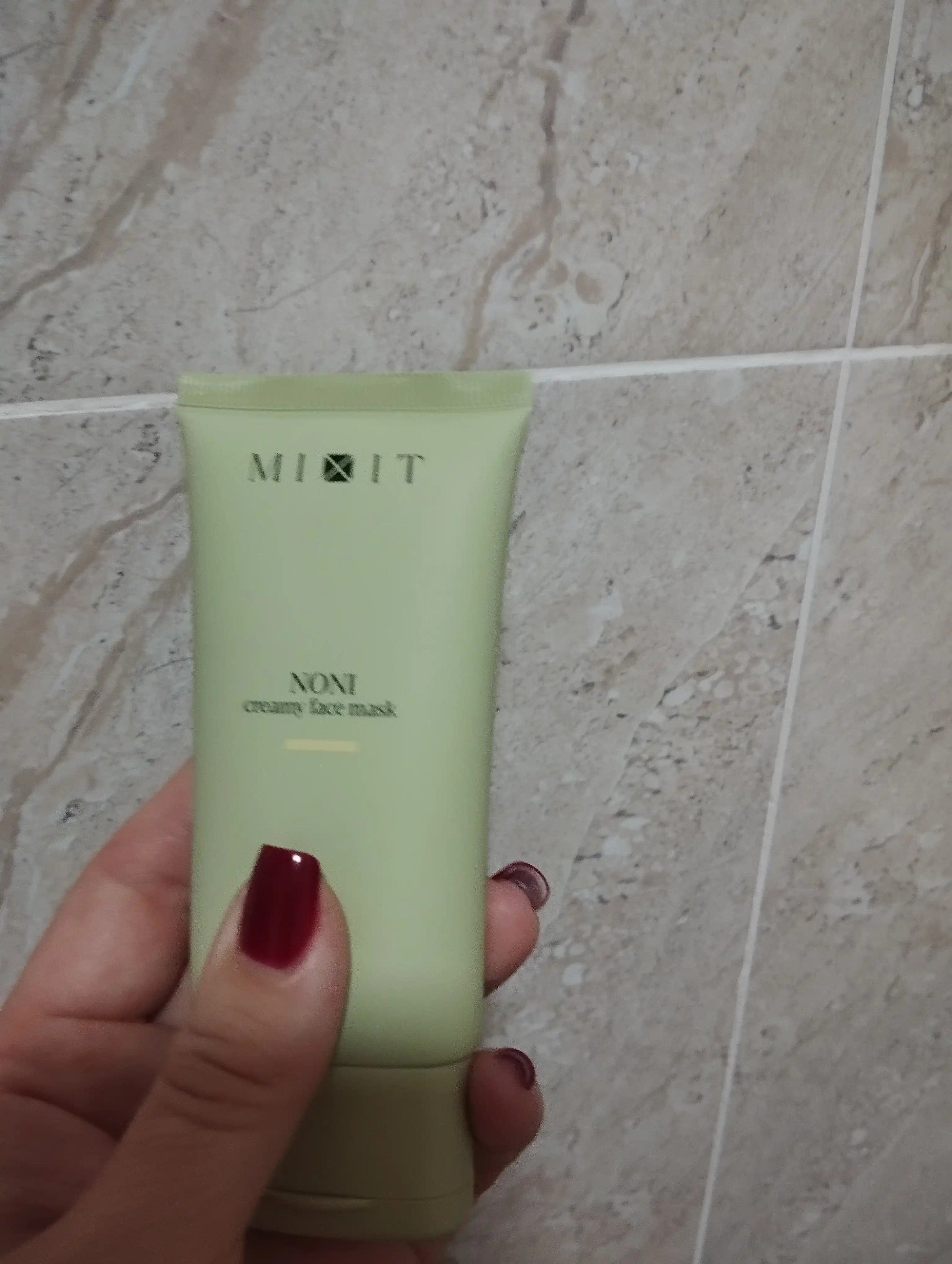 Tiklovchi yuz niqobi MIXIT Noni Creamy Face Mask noni ekstrakti bilan, 50 ml