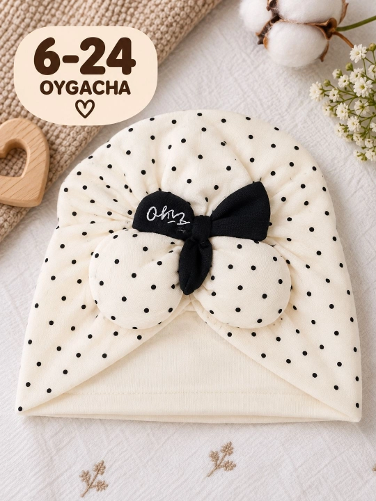 Bolalar uchun trikotaj qalpoq, paxta tolali, elastik, mavsumiy, unisex