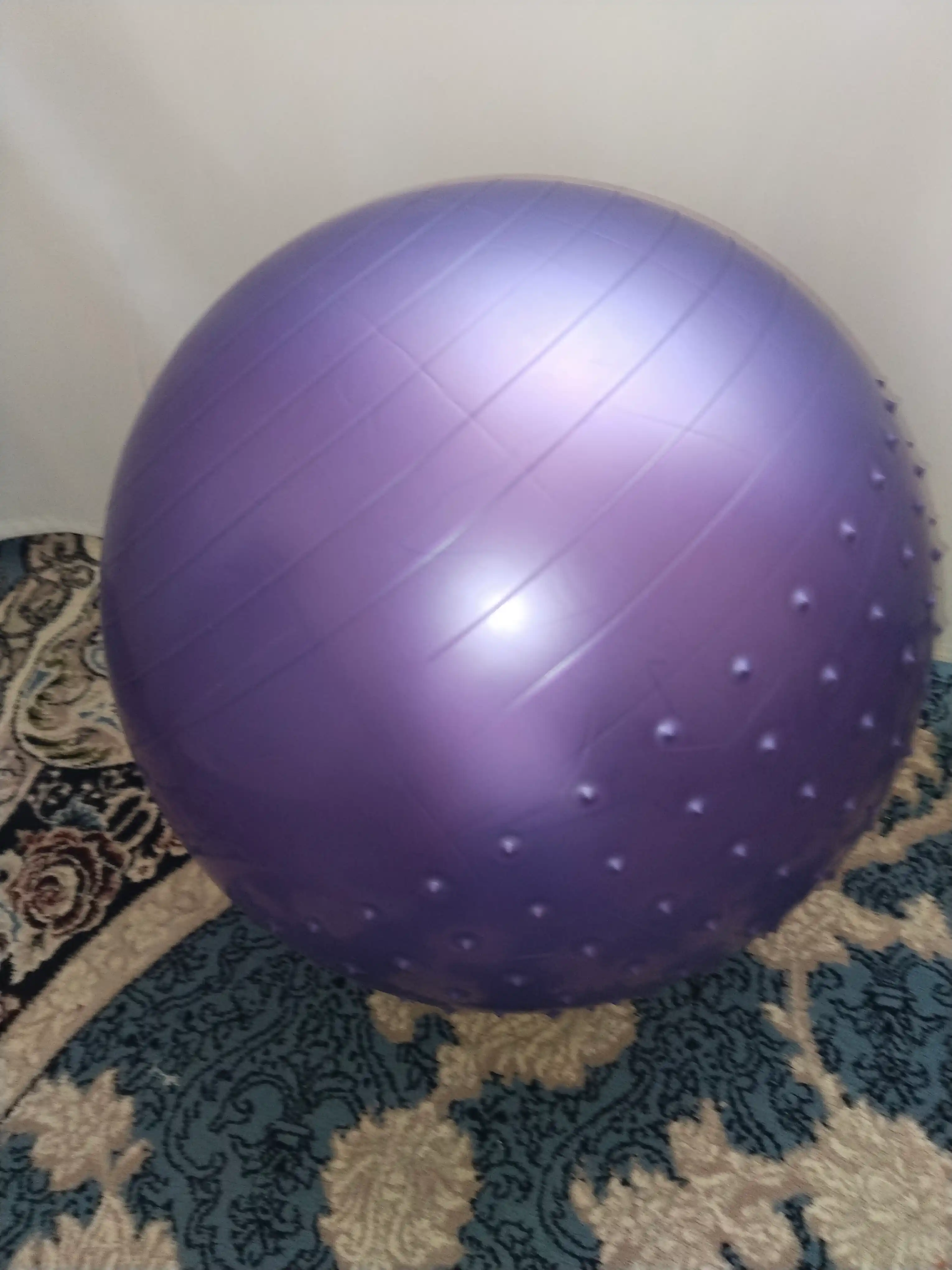Мяч для фитнеса пол шипом Fitball, фитбол 75-85-95 см, с насосом