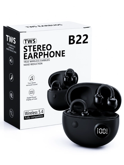 TWS Clip-210 simsiz quloqchinlari, ochiq turdagi, Bluetooth 5.4, sport quloqchinlari